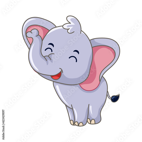 baby elephant cartoon © ayub