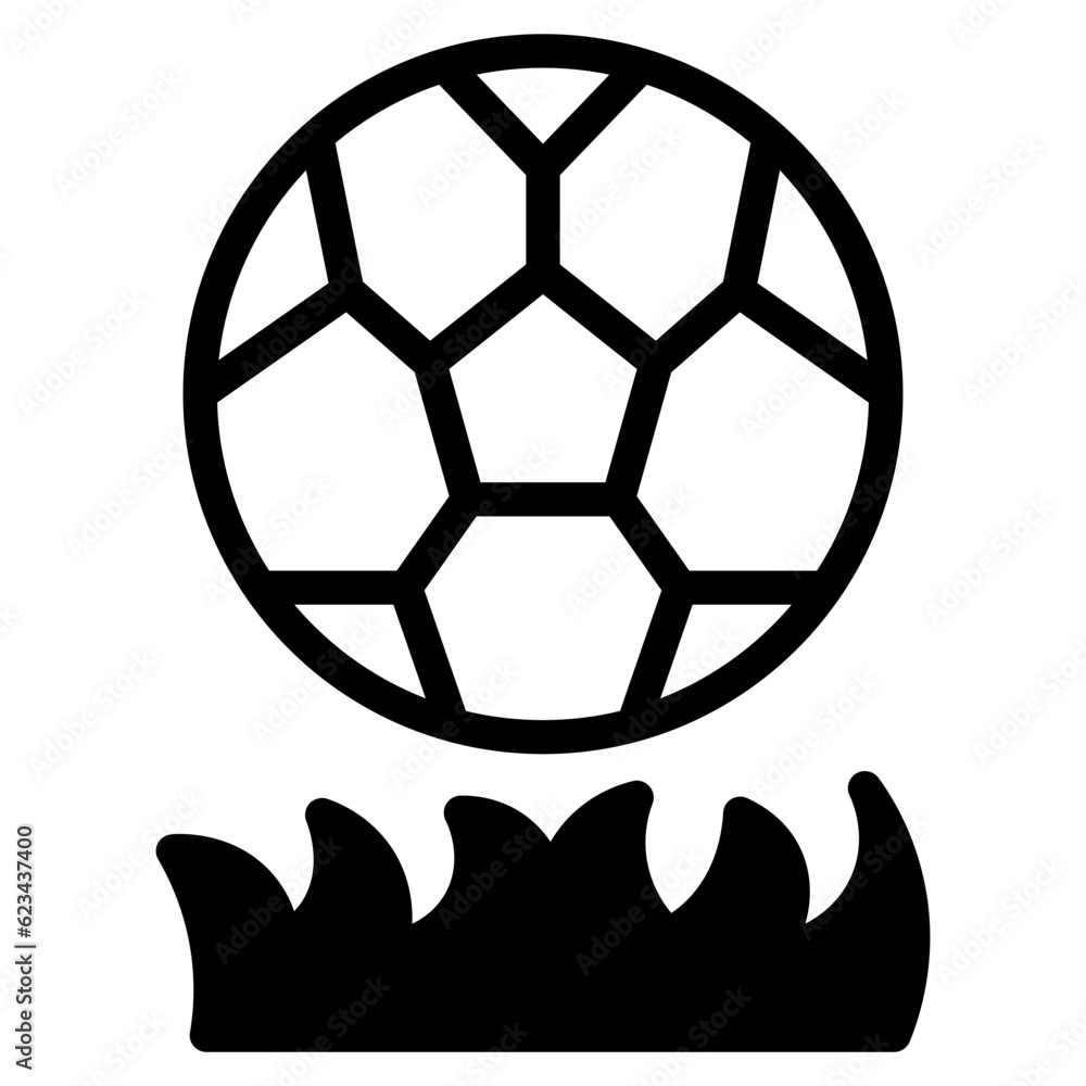 Obraz premium soccer ball dualtone