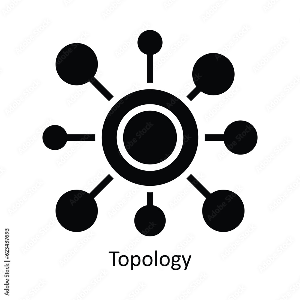 Topology Vector Solid Icon Design illustration. Nature and ecology Symbol on White background EPS 10 File Topology Vector Solid Icon Design illustration. Nature and ecology Symbol on White background EPS 10 File