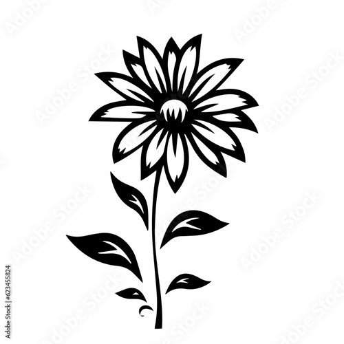 flower vector illustration  © DLC Studio