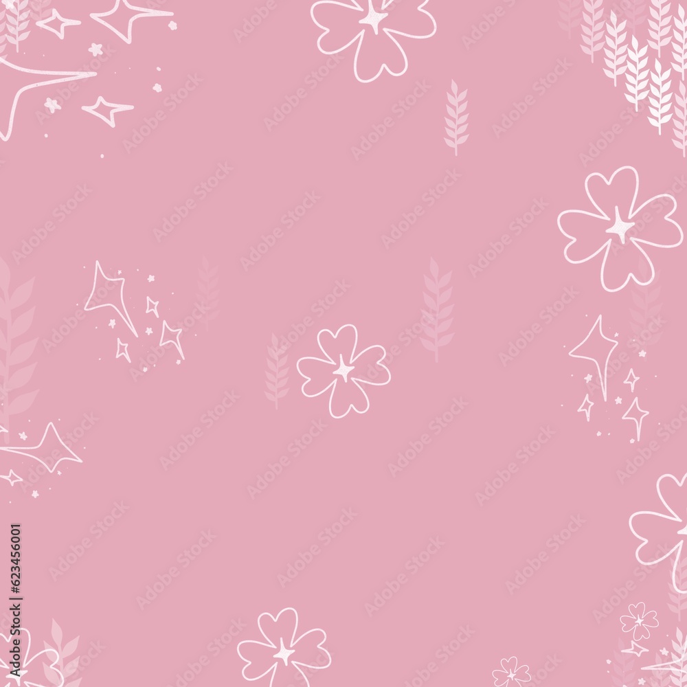 pink floral background