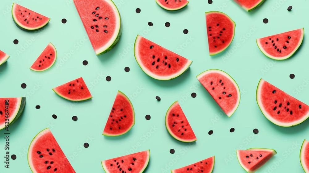 watermelon seamless pattern watermelon seamless pattern
