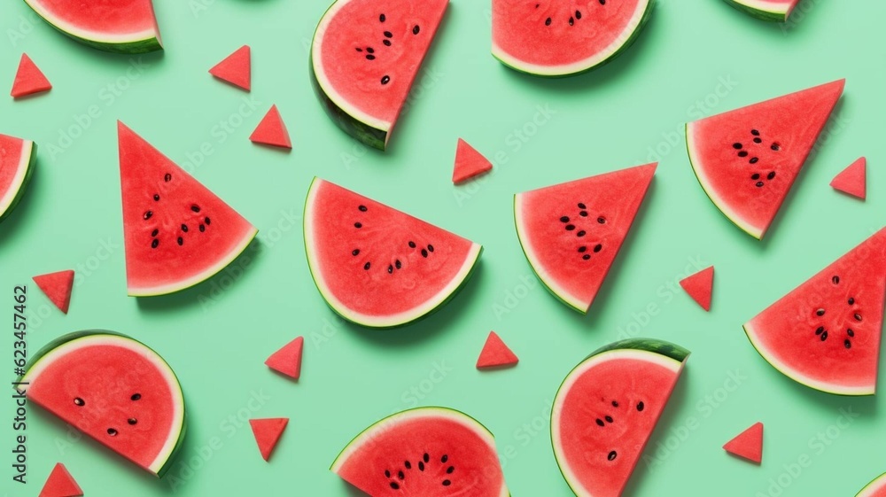 watermelon seamless pattern watermelon seamless pattern