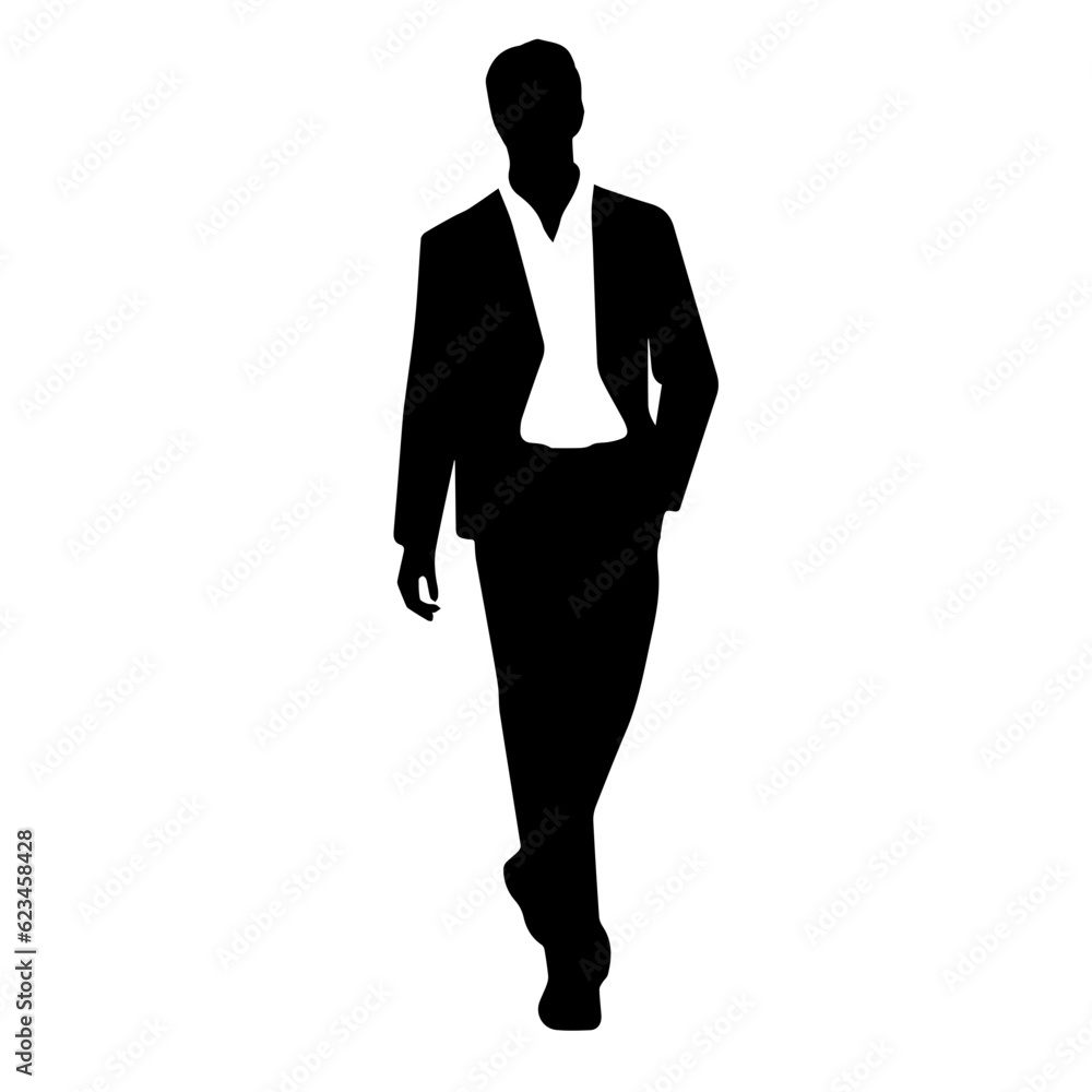 business person silhouette illustration business person silhouette illustration