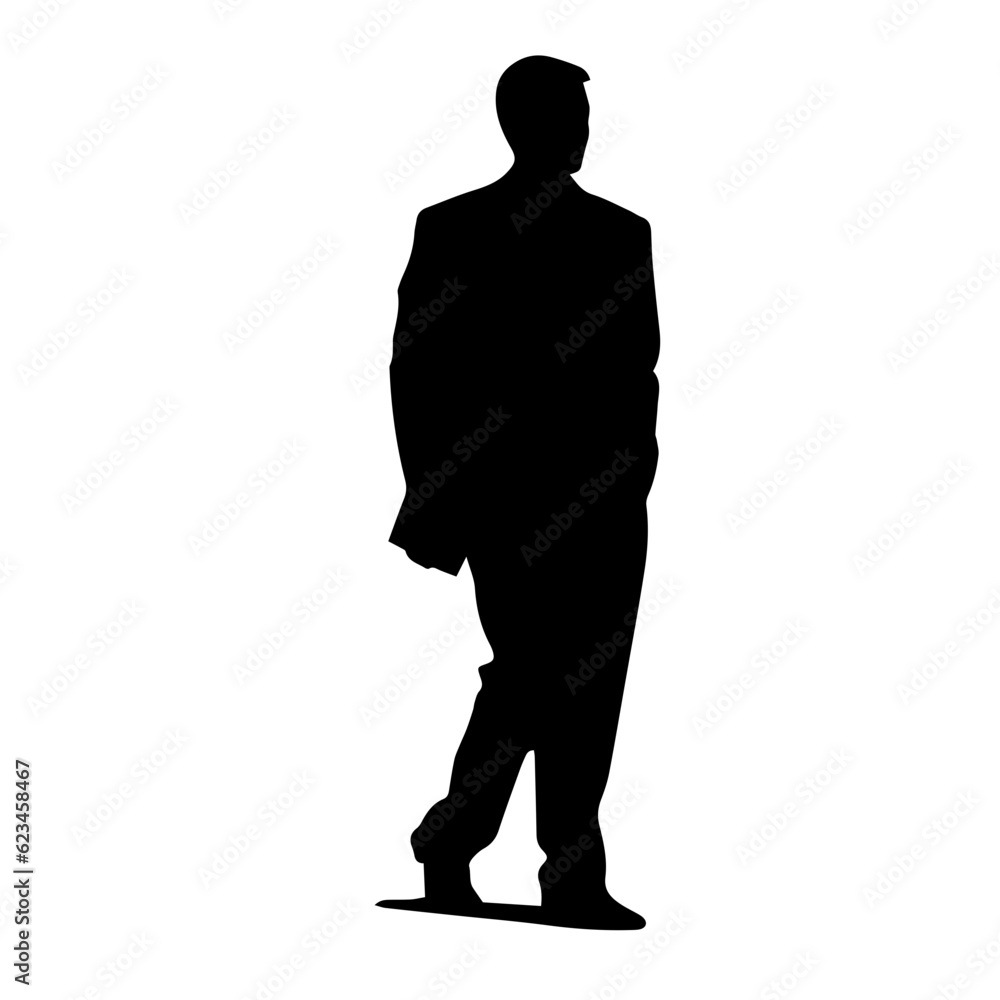 business person silhouette illustration 