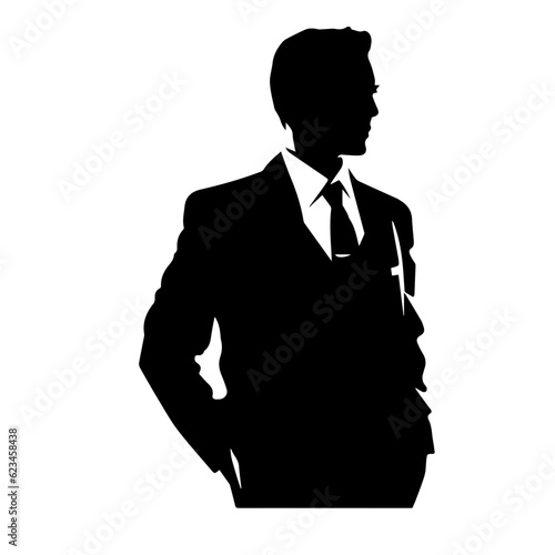 business person silhouette illustration 