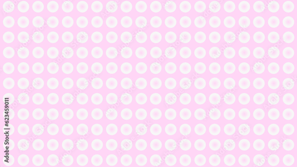 Pink seamless pattern with dots Pink seamless pattern with dots