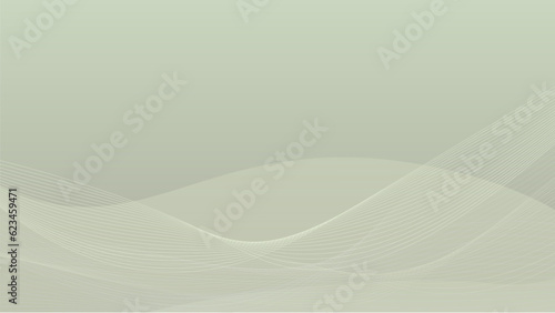 波のようなモノトーンのウェーブラインのベクター背景画像