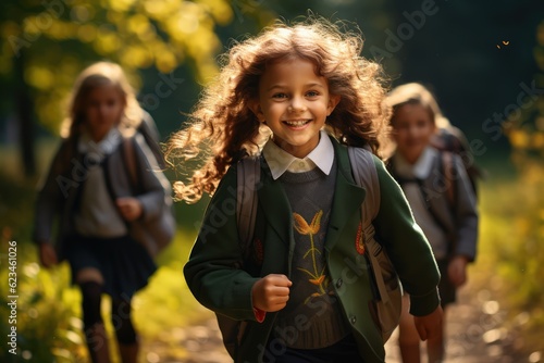 Children Going Back to School in Early September