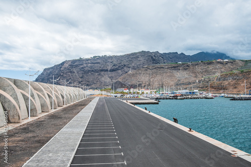 Wallpaper Mural concrete construction and harbor Torontodigital.ca