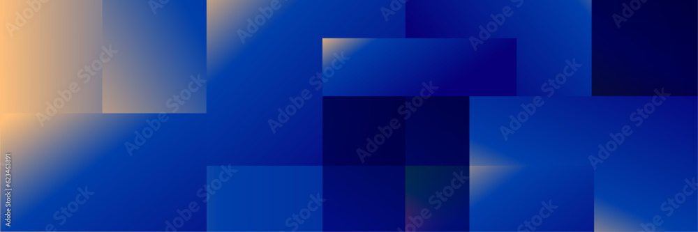 Abstract blue Geometric banner design background. Abstract blue Geometric banner design background.