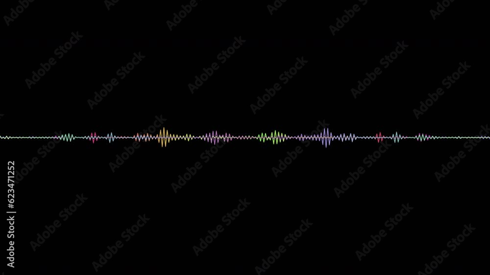 4k abstract music sound wave or audio wavefrom isolated on black background.Line digital minimalist voice and soundtrack wave equalizer.Shape line volume or speech symbol animated background. 4k abstract music sound wave or audio wavefrom isolated on black background.Line digital minimalist voice and soundtrack wave equalizer.Shape line volume or speech symbol animated background.