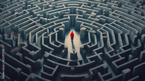Symmetry Amidst the Maze's Madness. Generative AI