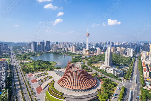 Scenery of Shennong City in Zhuzhou, Hunan Province, China photo