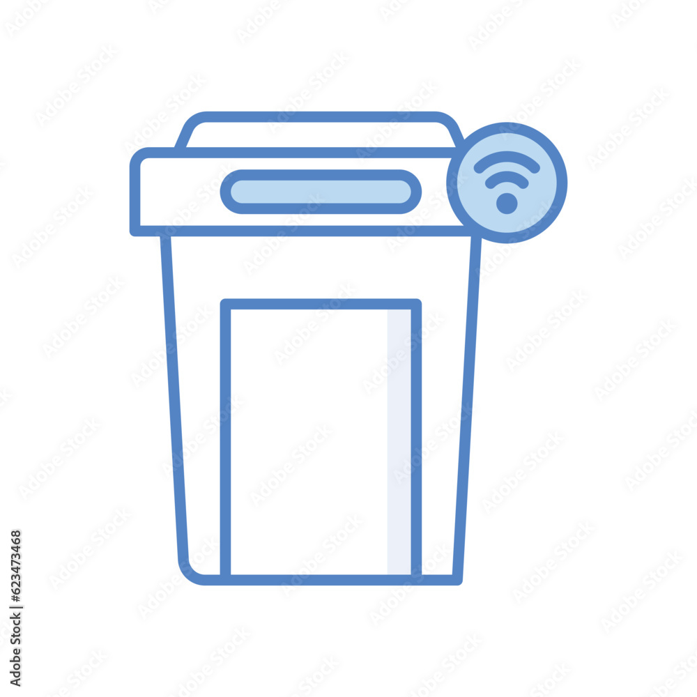 Fingerprint Lock icon. Vector stock illustration. Fingerprint Lock icon. Vector stock illustration.