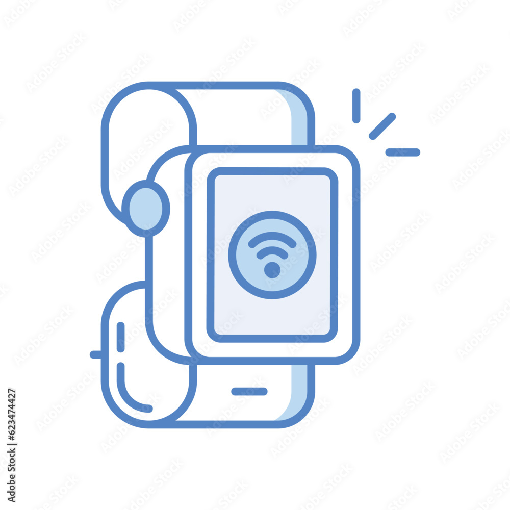 Smart Kitchen Hood icon. Vector stock illustration. Smart Kitchen Hood icon. Vector stock illustration.