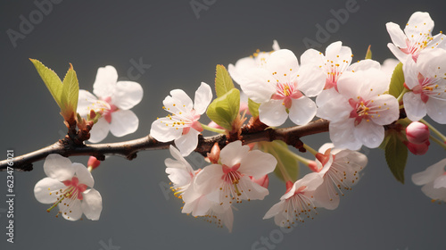 pink cherry blossom HD 8K wallpaper Stock Photographic Image