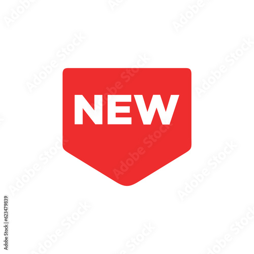 Stickers for New Arrival shop product tags, new labels or sale posters and banners vector