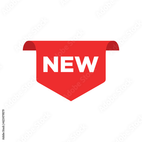 Stickers for New Arrival shop product tags, new labels or sale posters and banners vector