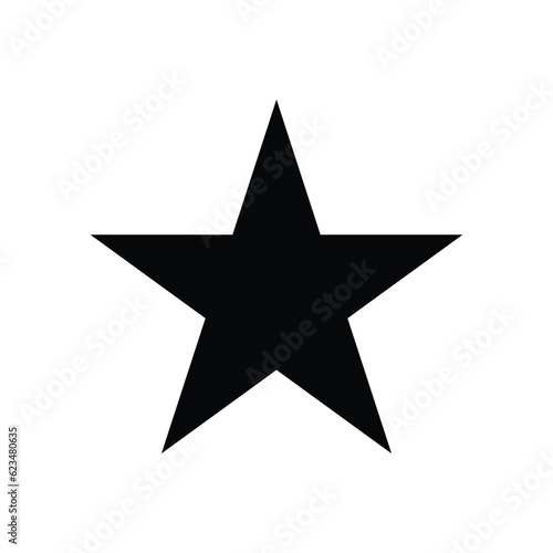 star shape symbol icon vector