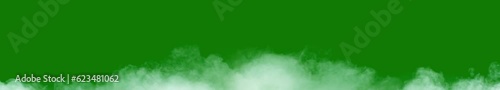 steam. White cloud. white smoke isolated on green screen background