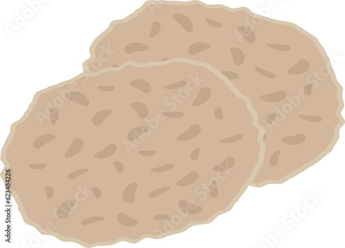 スライスされた白トリュフのアイコン