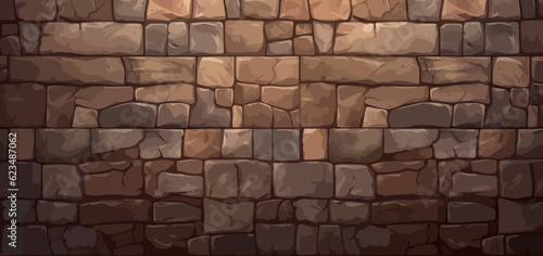 Stonework wall. Texture of old stonework wall.