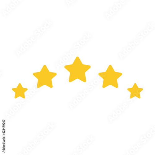 abstract star icon design vector isolated