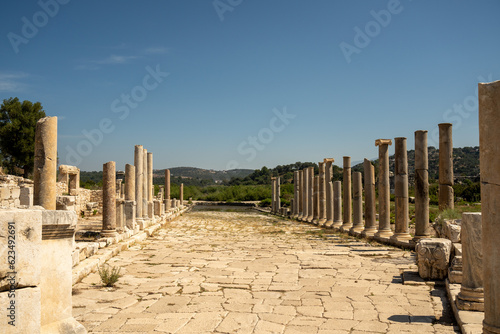 Photography ruins of ancient city