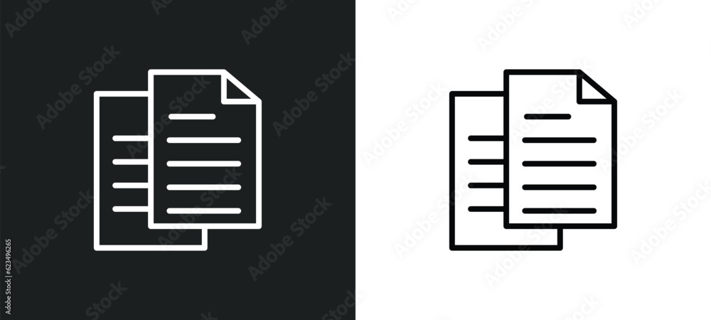paper work icon isolated in white and black colors. paper work outline vector icon from user interface collection for web, mobile apps and ui. paper work icon isolated in white and black colors. paper work outline vector icon from user interface collection for web, mobile apps and ui.