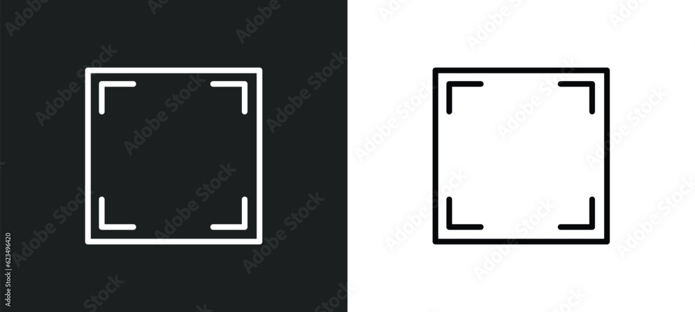 screen in white icon isolated in white and black colors. screen in white outline vector icon from user interface collection for web, mobile apps and ui. screen in white icon isolated in white and black colors. screen in white outline vector icon from user interface collection for web, mobile apps and ui.