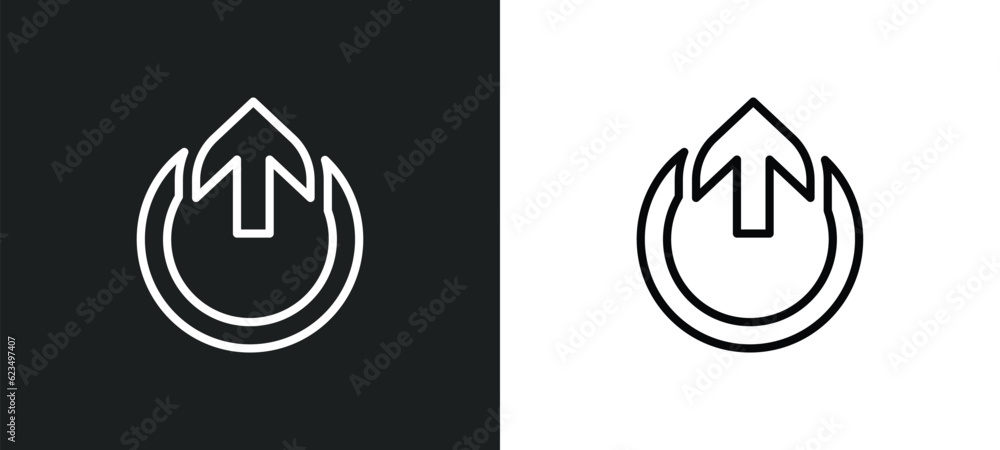 external icon isolated in white and black colors. external outline vector icon from user interface collection for web, mobile apps and ui. external icon isolated in white and black colors. external outline vector icon from user interface collection for web, mobile apps and ui.