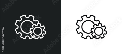 wheels icon isolated in white and black colors. wheels outline vector icon from user interface collection for web, mobile apps and ui.
