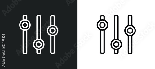 box plot icon isolated in white and black colors. box plot outline vector icon from user interface collection for web, mobile apps and ui.