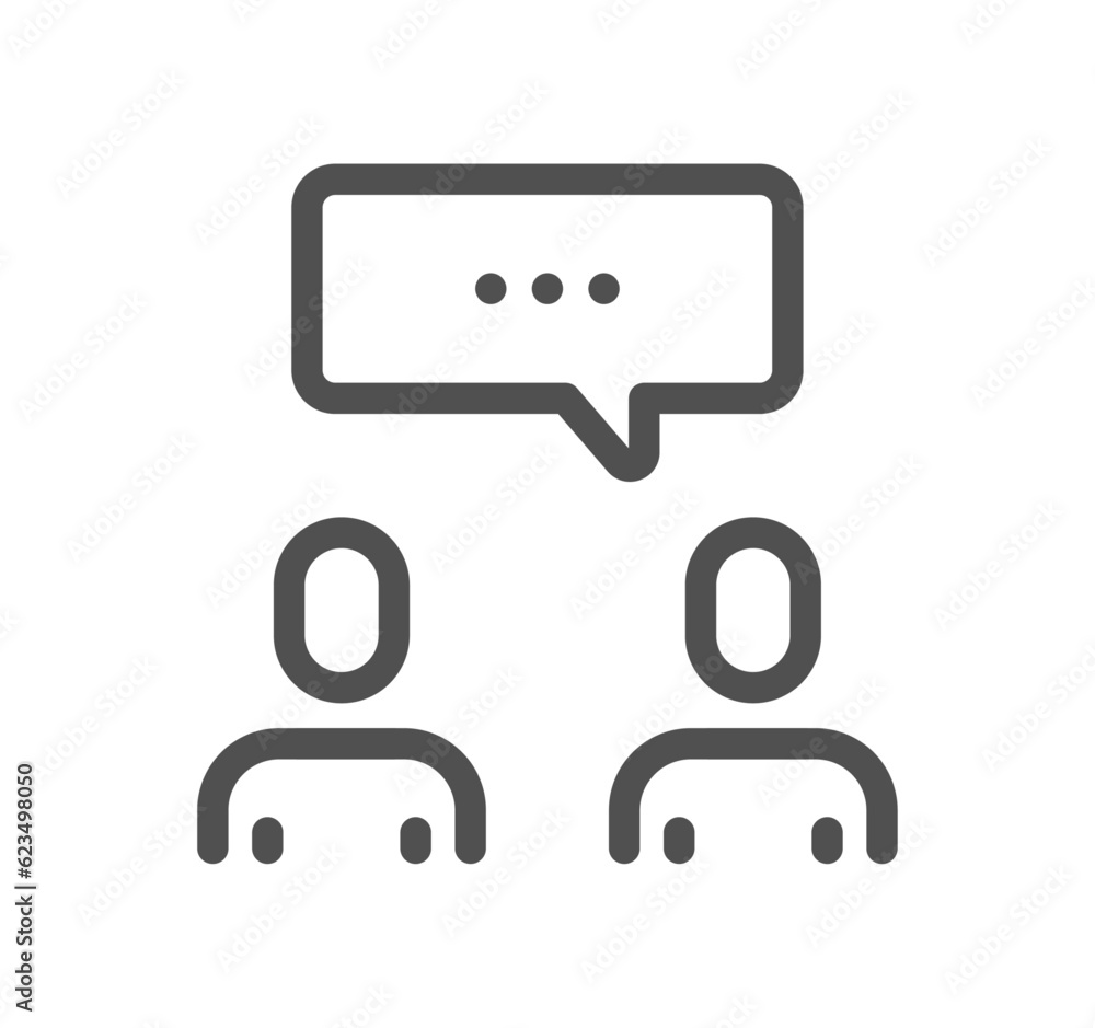 Business people related icon outline and linear vector. Business people related icon outline and linear vector.
