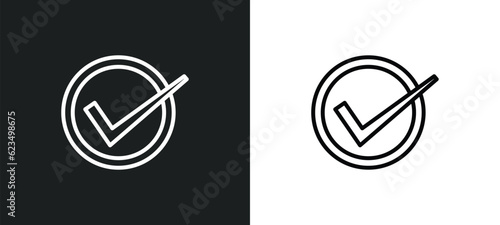 right icon isolated in white and black colors. right outline vector icon from user interface collection for web, mobile apps and ui.