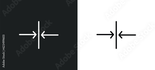 slim icon isolated in white and black colors. slim outline vector icon from transport collection for web, mobile apps and ui.