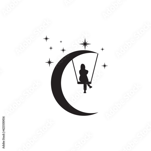 swing icon vector illustration symbol design