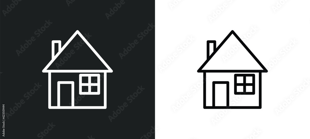 domestic icon isolated in white and black colors. domestic outline vector icon from technology collection for web, mobile apps and ui.