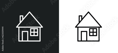 domestic icon isolated in white and black colors. domestic outline vector icon from technology collection for web  mobile apps and ui.