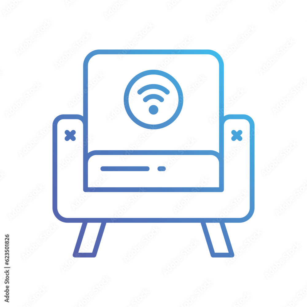 Smart Toaster icon. Vector stock illustration. Smart Toaster icon. Vector stock illustration.