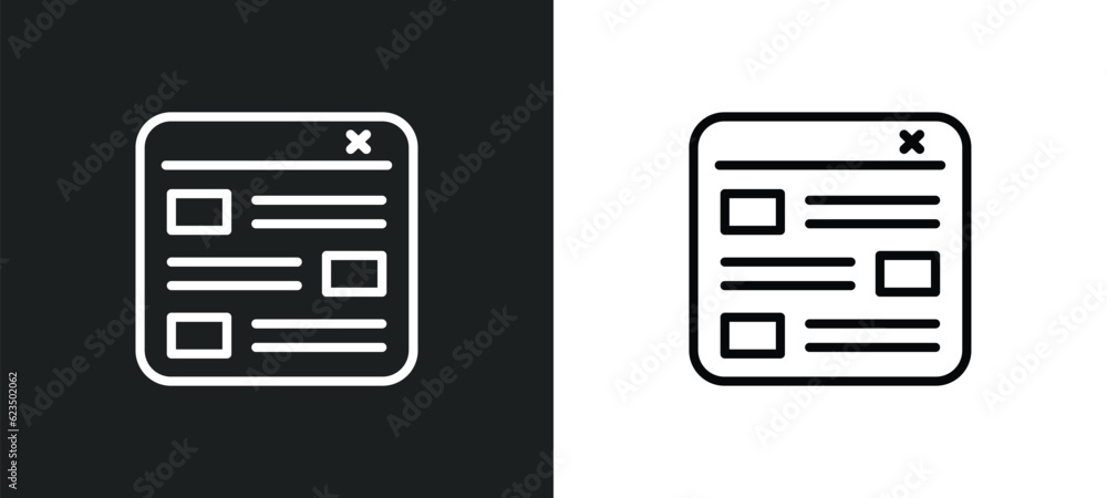 mood board icon isolated in white and black colors. mood board outline vector icon from technology collection for web, mobile apps and ui. mood board icon isolated in white and black colors. mood board outline vector icon from technology collection for web, mobile apps and ui.