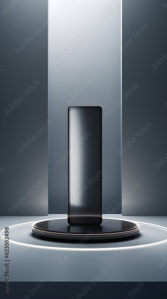 Sleek and minimalist product podium Sleek and minimalist product podium