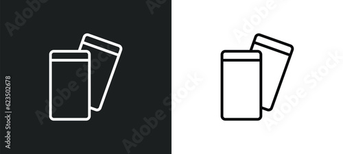 amonestation icon isolated in white and black colors. amonestation outline vector icon from sports collection for web, mobile apps and ui.