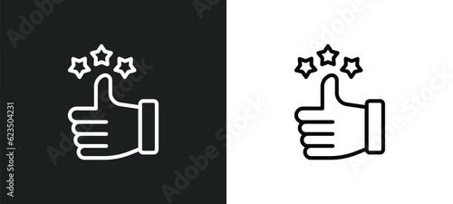 superior icon isolated in white and black colors. superior outline vector icon from signs collection for web, mobile apps and ui.