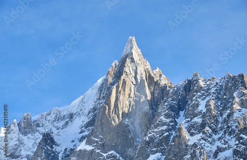 Chamonix  France  The Mer de Glace - Sea of Ice - a valley glacier located in the Mont Blanc massif