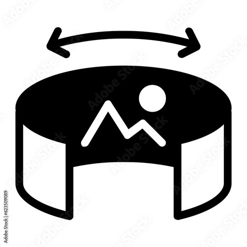 Virtual Reality Icon Illustration