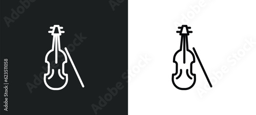 violoncello icon isolated in white and black colors. violoncello outline vector icon from music collection for web, mobile apps and ui.