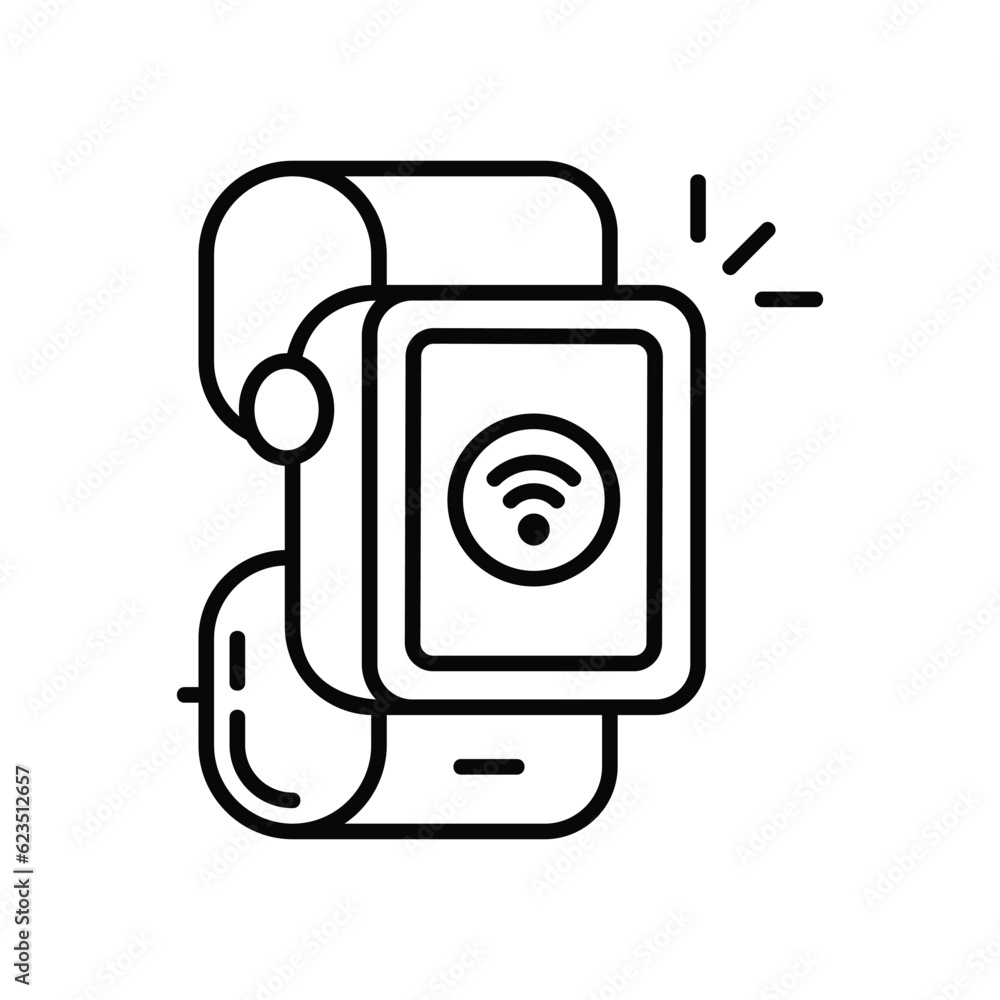 Smart Kitchen Hood icon. Vector stock illustration. Smart Kitchen Hood icon. Vector stock illustration.