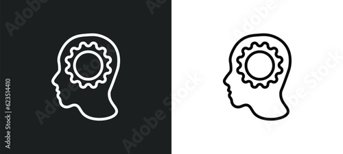 realization icon isolated in white and black colors. realization outline vector icon from general collection for web, mobile apps and ui.